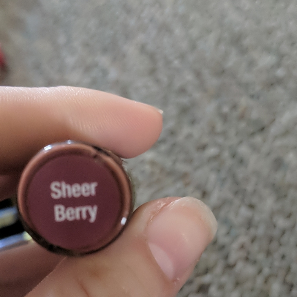 Sheer berry lipsense